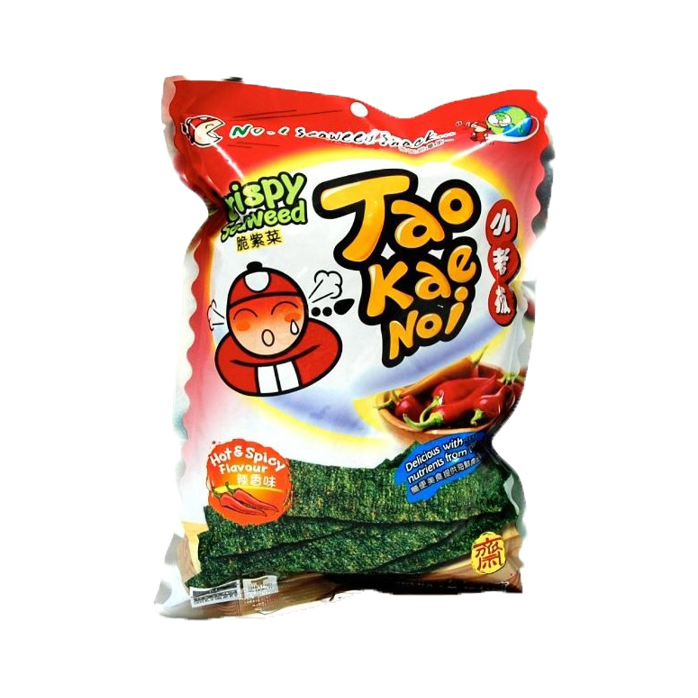 TAOKAENOI Crispy Seaweed  - Hot & Spicy 32g