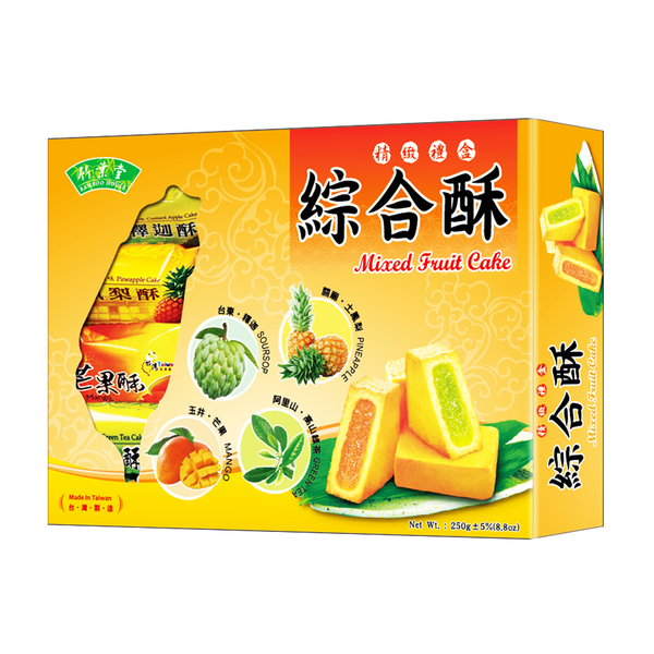 Bamboo House Mixed Fruit Cake 250g - Longdan Official Online Store