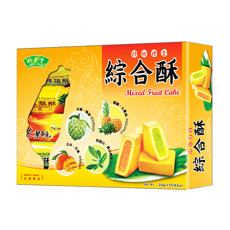 Bamboo House Mixed Fruit Cake 250G