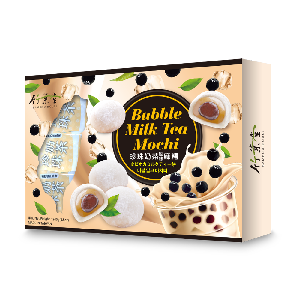 Bamboo House Bubble Milk Tea Mochi 240g - Longdan Official Online Store