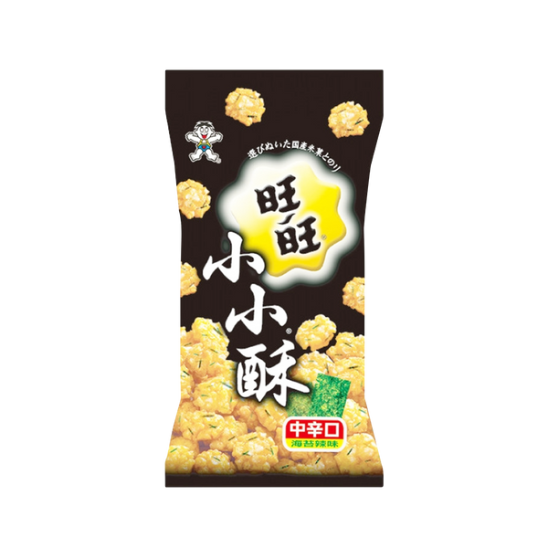 WANT WANT Mini Fried Rice Crackers with Seaweed 60g - Longdan Official