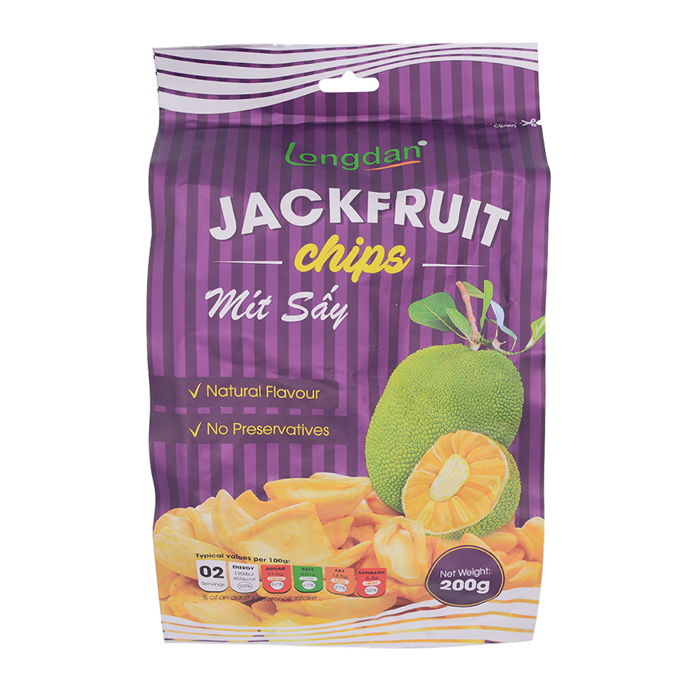 Longdan Jackfruit Chip 200g - Longdan Online Supermarket