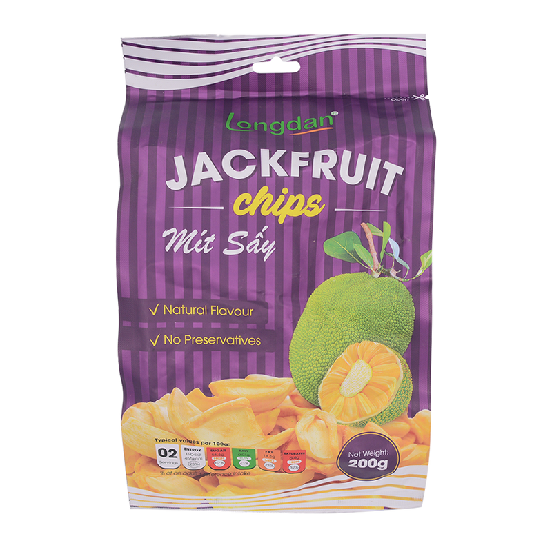 Longdan Jackfruit Chip 200g - Longdan Online Supermarket