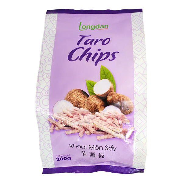 Longdan Taro Chips 200g (Case 25) - Longdan Official