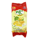 Tan Hue Vien Durian & Mungbean Vegetarian Pia Cake 400g (Bánh Pía) (Frozen) - Longdan Official Online Store