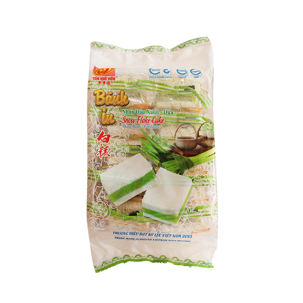Tan Hue Vien Snow Flake Cake (Mungbean - Pandanus) 400g (Frozen) - Longdan Official Online Store