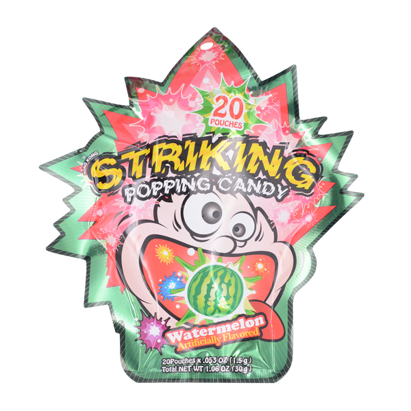 Yu Hin Shocking Popping Candy Watermelon Flavor 30g - Longdan Online Supermarket