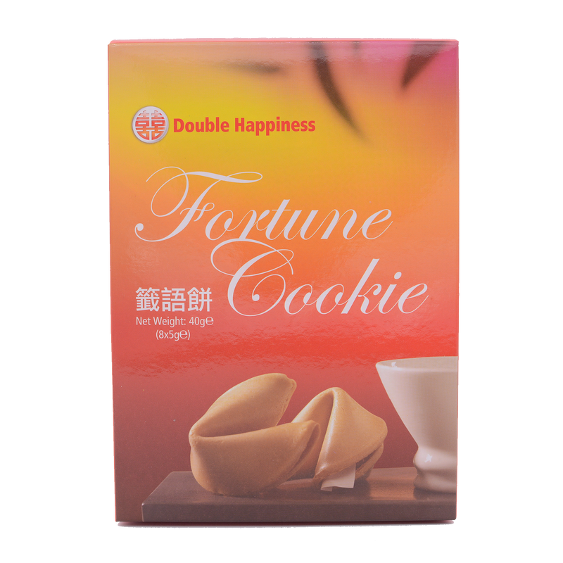 Double Happiness Fortune Cookies Retail 8x5g