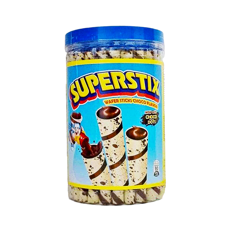 SUPER STIX Biscuit Stick Chocolate Flavour 357.5g - Longdan Official