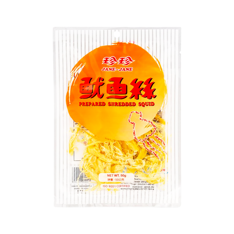 JANE JANE - Prepared Shredded Squid 50g - Longdan Official