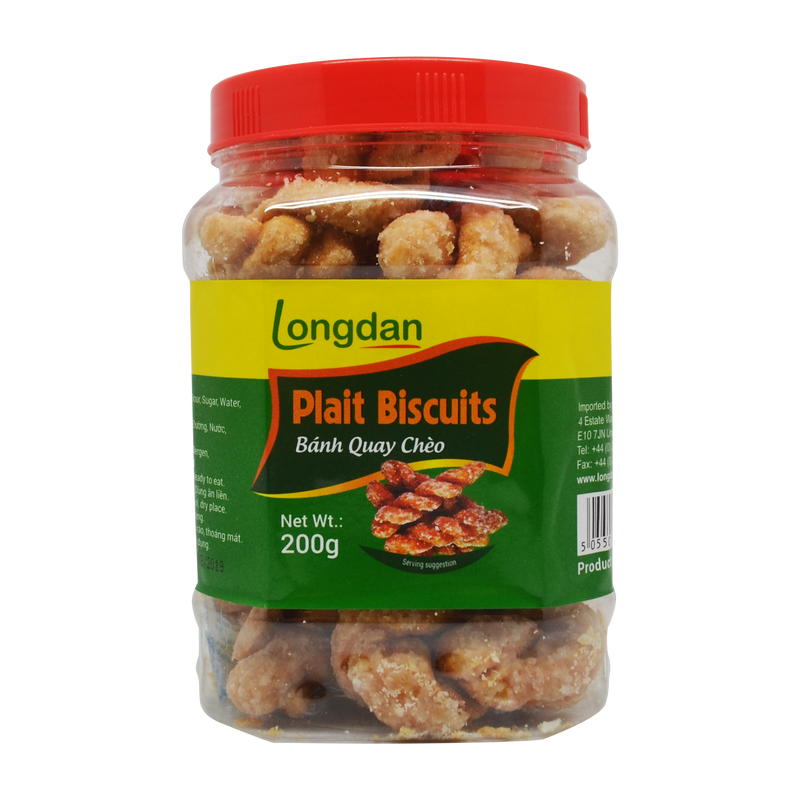 Longdan Plait Biscuits 200g - Longdan Online Supermarket
