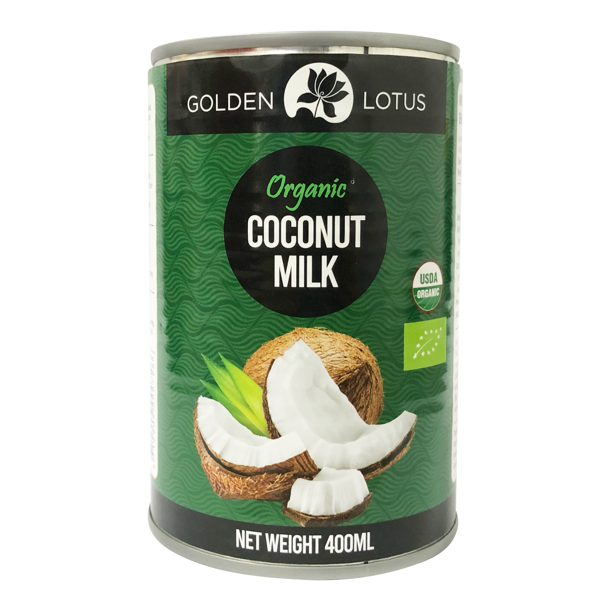 Golden Lotus Organic Coconut Milk 400ml (17-19%)