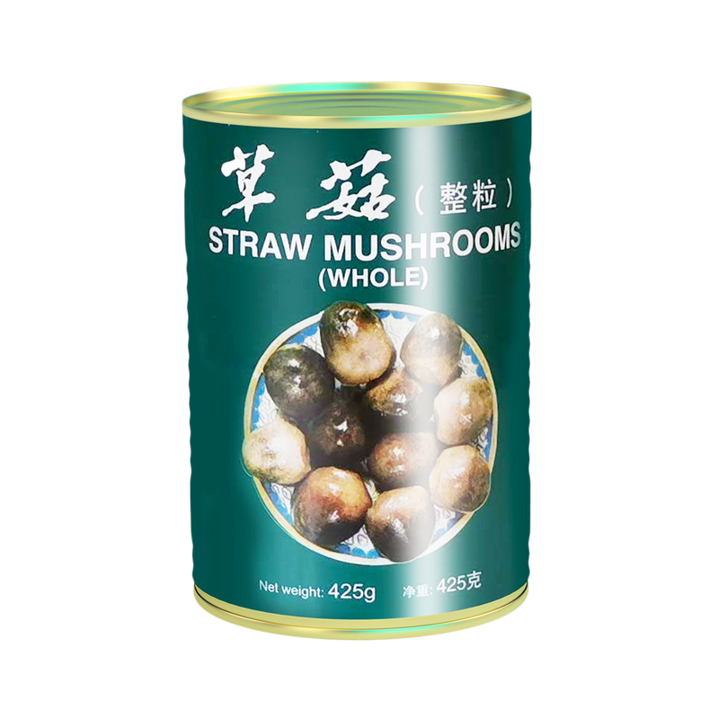 FU XING Straw Mushrooms 425g tin - Longdan Official
