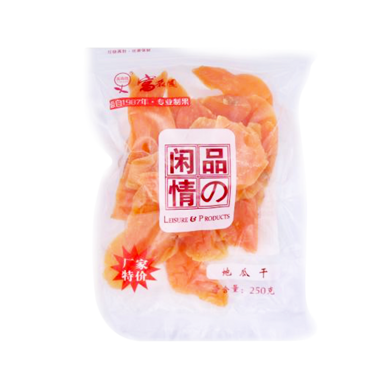 FU SEN YUAN Dried Sliced Sweet Potato 250g - Longdan Official