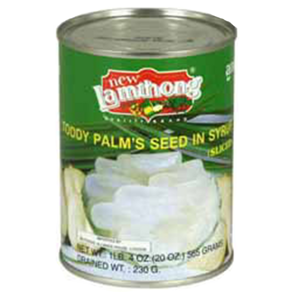 LAMTHONG Canned Toddy Palm Sliced in Syrup 565g - Longdan Official Online Store