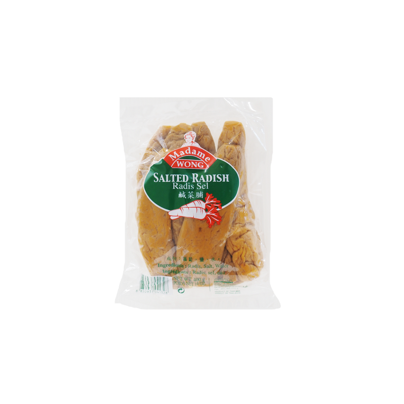 Madame Wong Salted Radish (Whole) 400g - Longdan Official Online Store