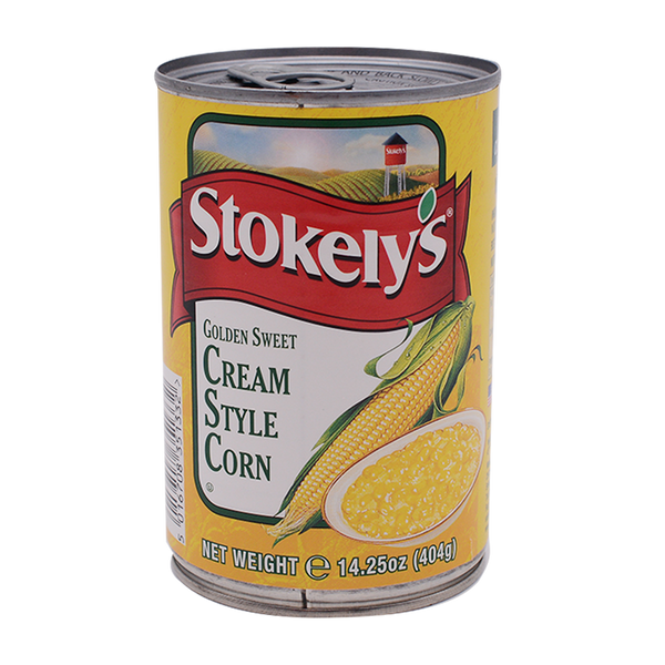 STOKELY Cream Style Corn 404g - Longdan Online Supermarket