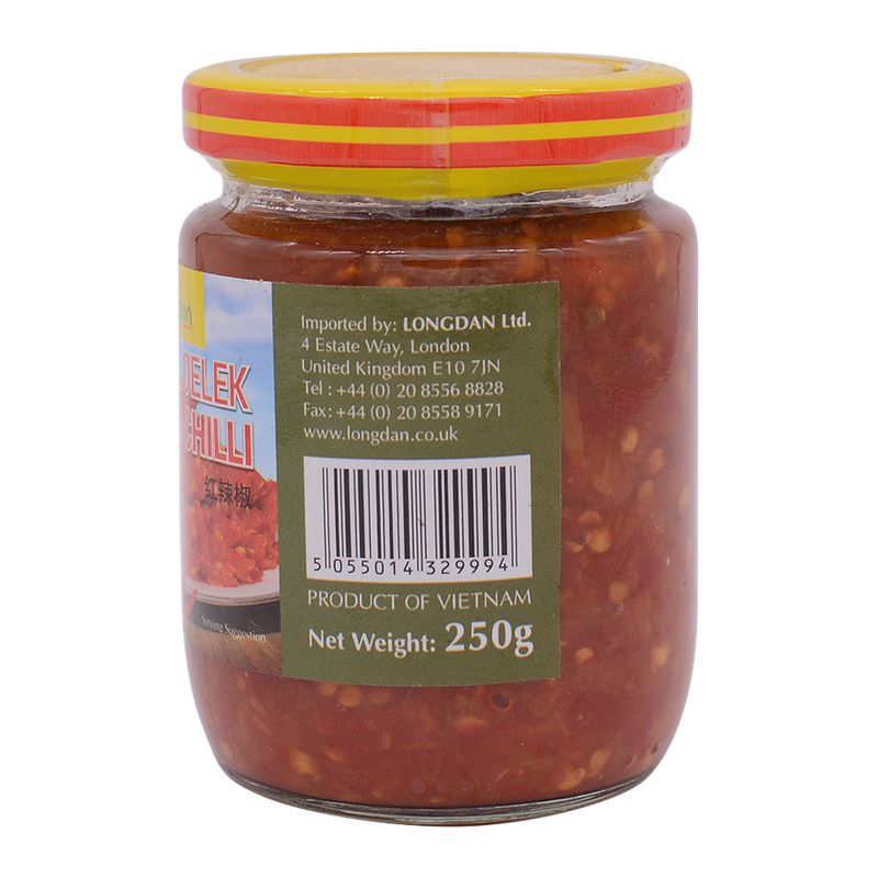 Longdan Sambal Oelek Ground Chilli 250G - Longdan Online Supermarket