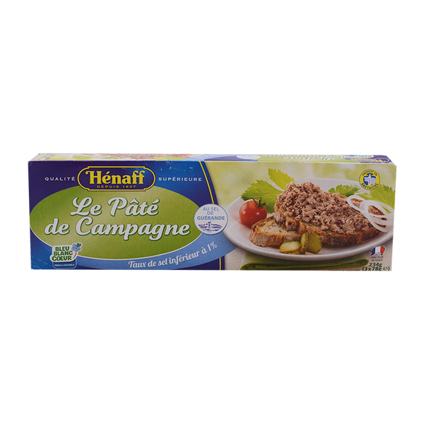 Hernaff Pate De Campagne/ Farmhouse Pate 78g - Longdan Online Supermarket