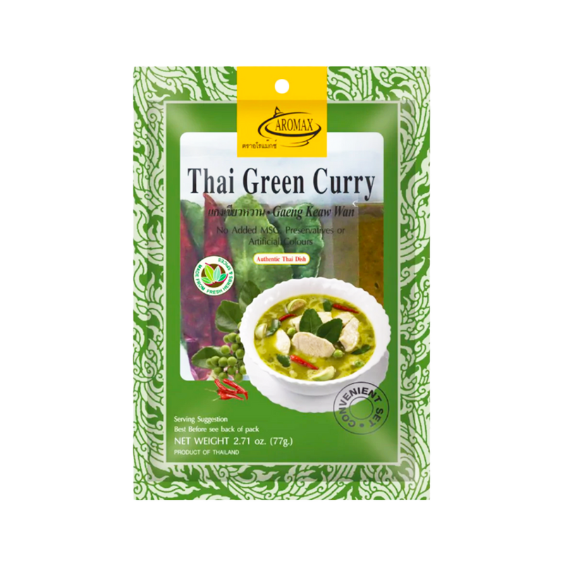 AROMAX Thai Green Curry Set 77g - Longdan Official