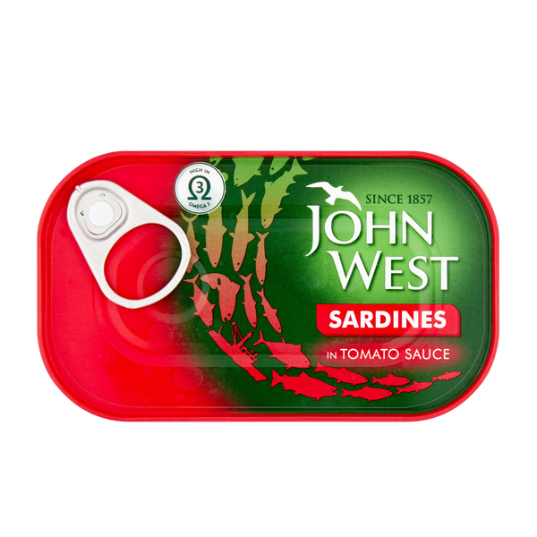 John West Sardine In Tomato 120g - Longdan Official