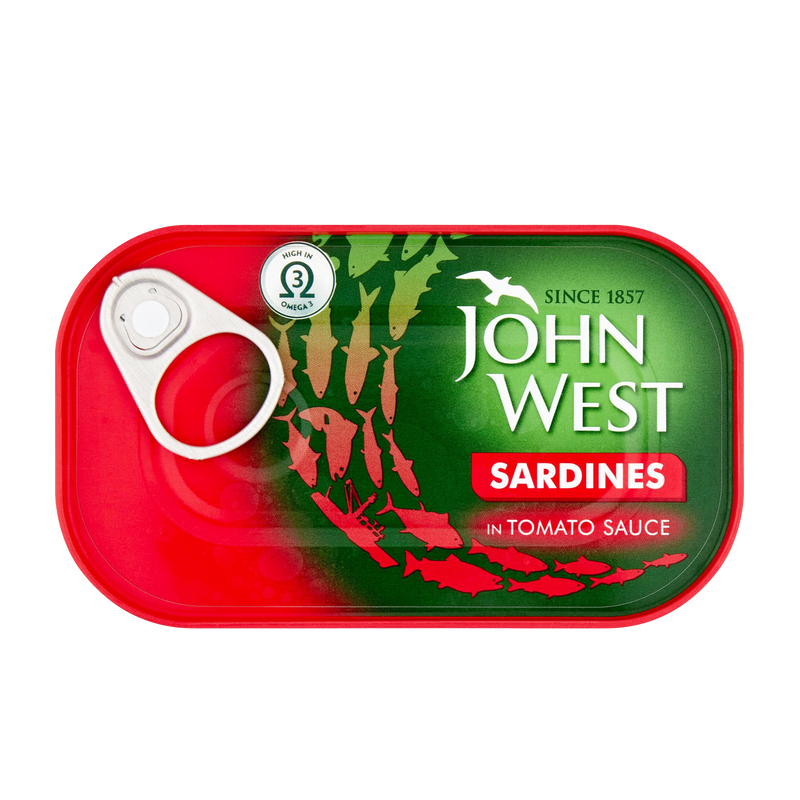 John West Sardine In Tomato 120g - Longdan Official