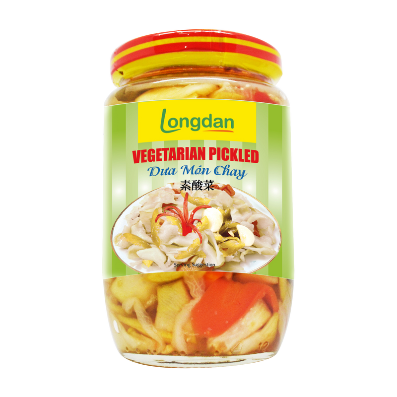 Longdan Vegetarian Pickled 430g (Case 12) - Longdan Official