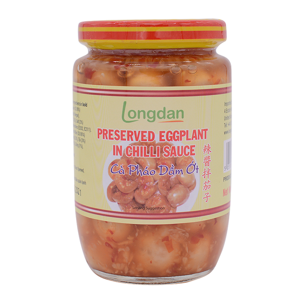 Longdan Preserved Eggplant in Chilli 365g - Longdan Online Supermarket