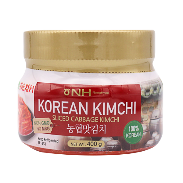 NONGHYUP Sliced Cabbage Kimchi In Jar 400g - Longdan Official