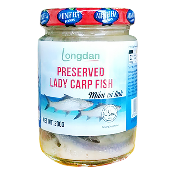 Longdan Preserved Lady Carp Fish 200g - Longdan Online Supermarket
