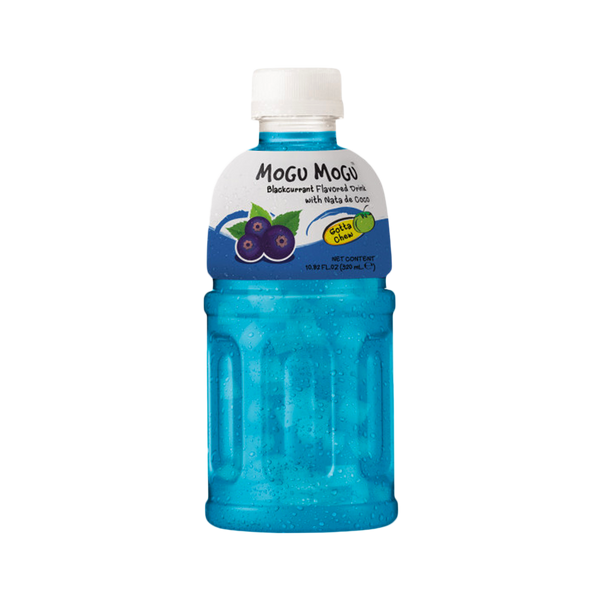 MOGU MOGU Nata De Coco Drink Blackcurrant Flavour 320ml - Longdan Official