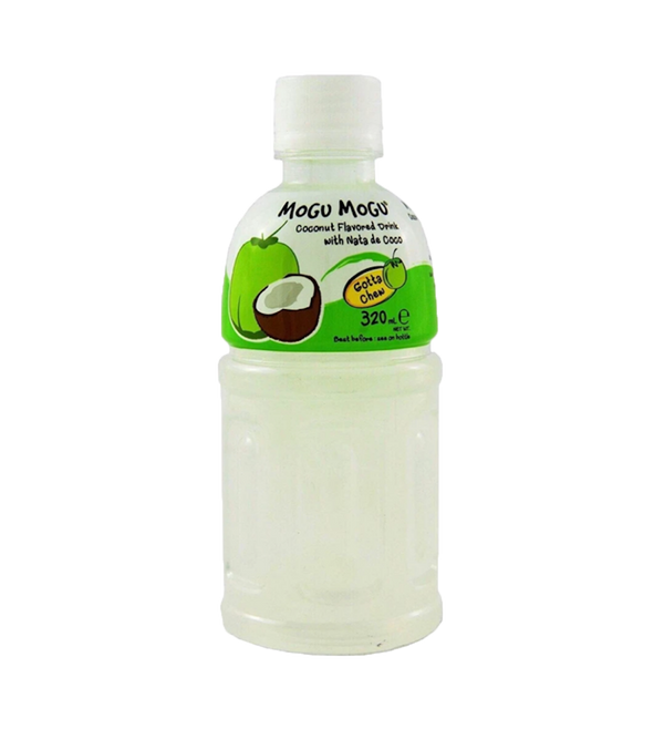 MOGU MOGU Nata De Coco Drink Coconut Flavour 320ml - Longdan Official
