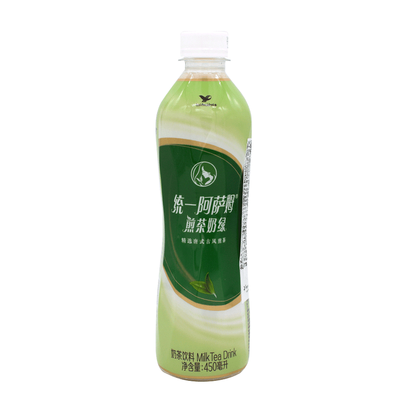 Unif Milk Tea Drink - Green Assam Flavor 450ml - Longdan Online Supermarket