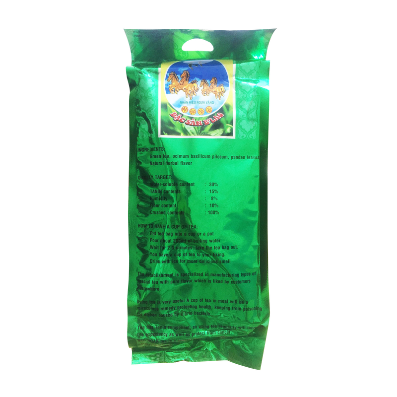 Green Tea With Pandan Leaf Flavour 350g - Longdan Online Supermarket