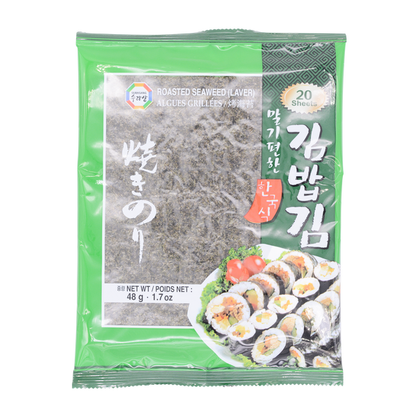 Surasang Roasted Seaweed for Sushi 48g - Longdan Online Supermarket