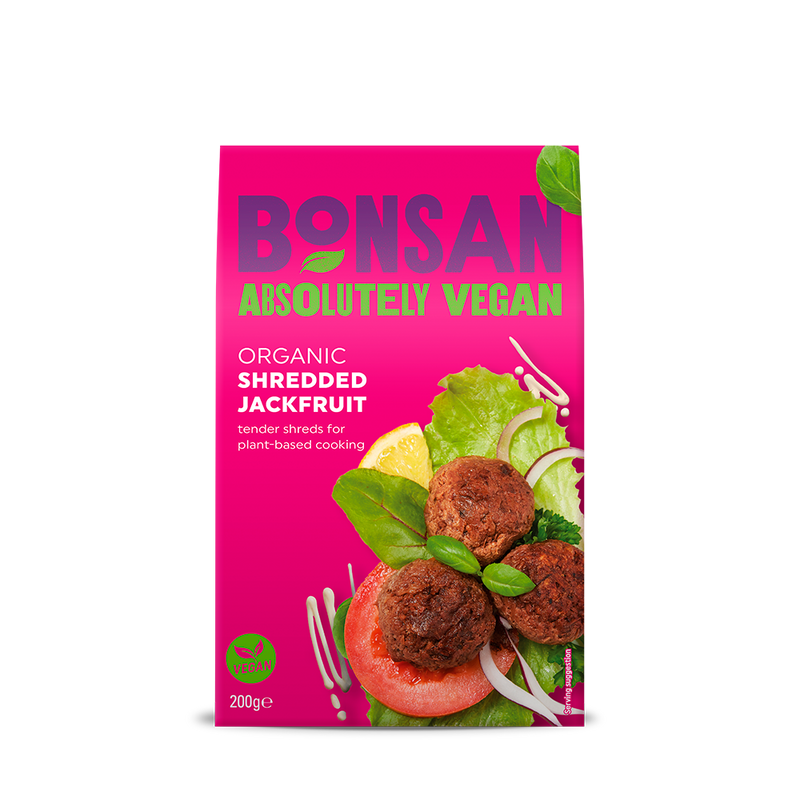 BONSAN ORG Plain Shredded Jackfruit  200g - Longdan Online Supermarket