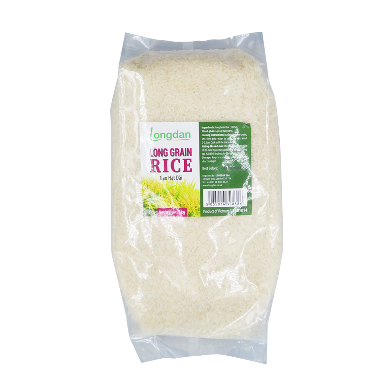 Long Grain Rice 2Kg - Longdan Online Supermarket