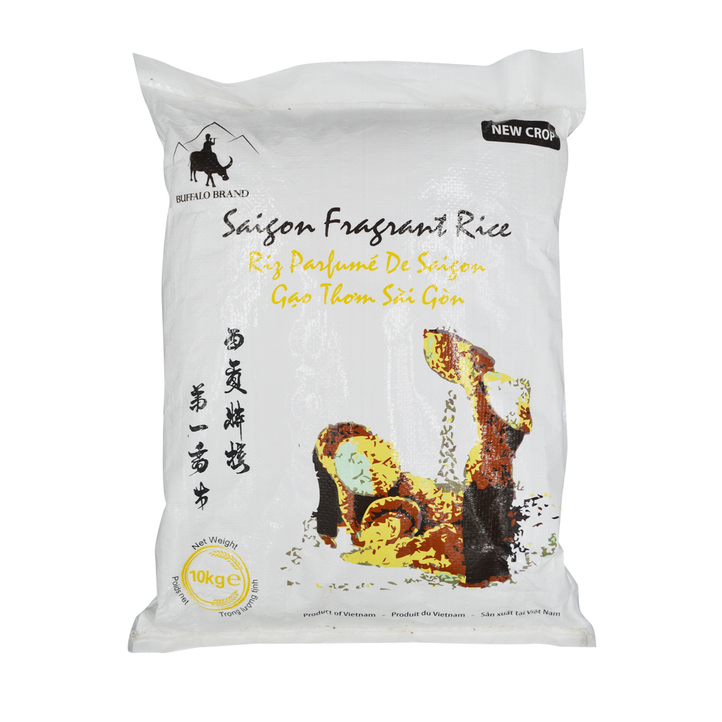 Buffalo Saigon Fragrant Rice 10kg - Longdan Online Supermarket