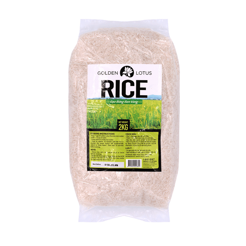 Golden Lotus Rice 2kg - Longdan Online Supermarket