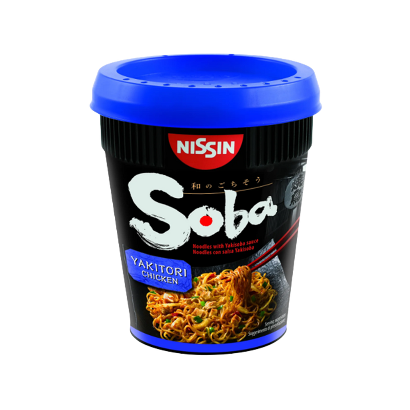 NISSIN Soba Cup Chicken Yakitori 89G - Longdan Official