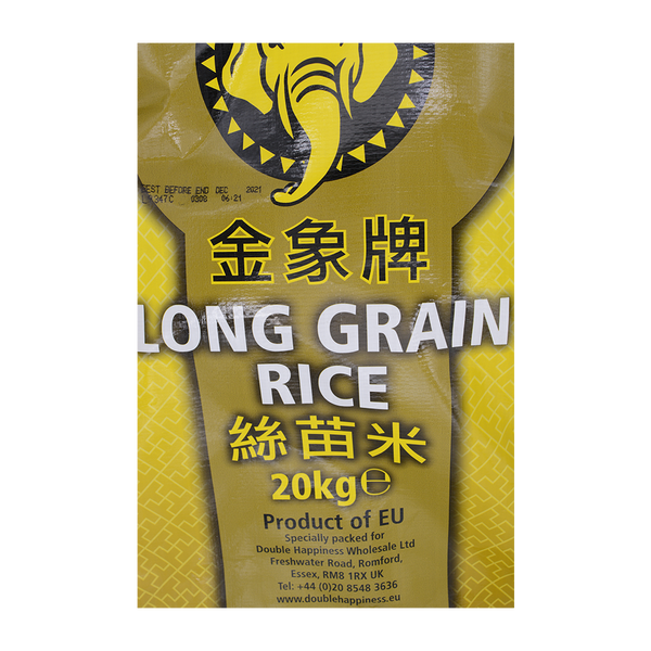 Golden Elephant Long Grain Rice20Kg - Longdan Online Supermarket