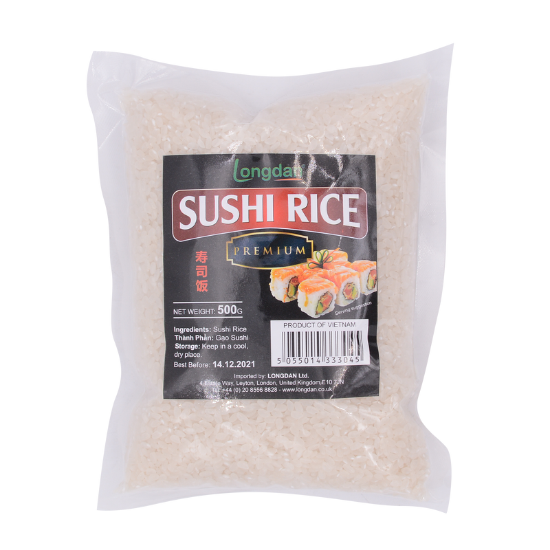 Longdan Premium Sushi Rice 500g - Longdan Online Supermarket