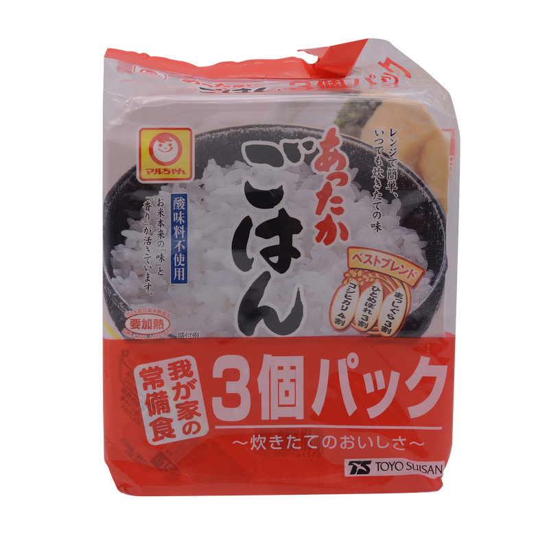 Toyo Suisan Attaka Packed Rice (200g x 3) - Longdan Online Supermarket