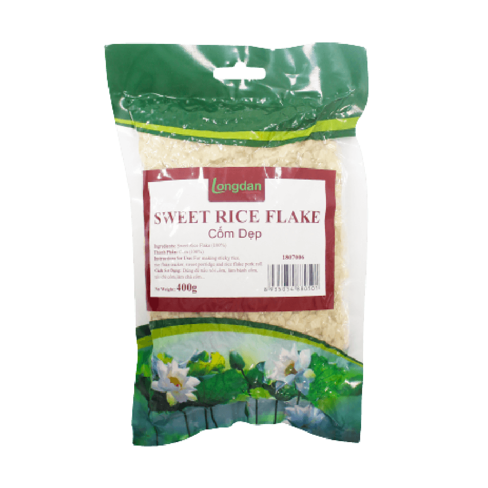 Longdan Sweet Rice Flake (Com Dep) 400g (Case 25)