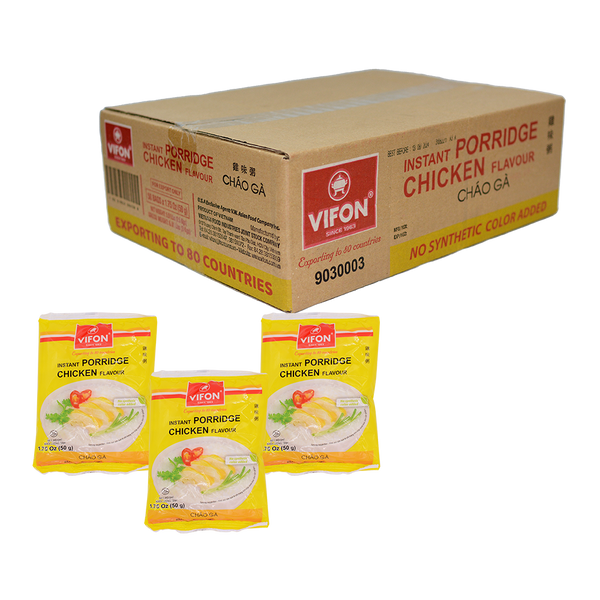 Cháo Ăn Liền Vifon Gà 50g (Hộp 50)