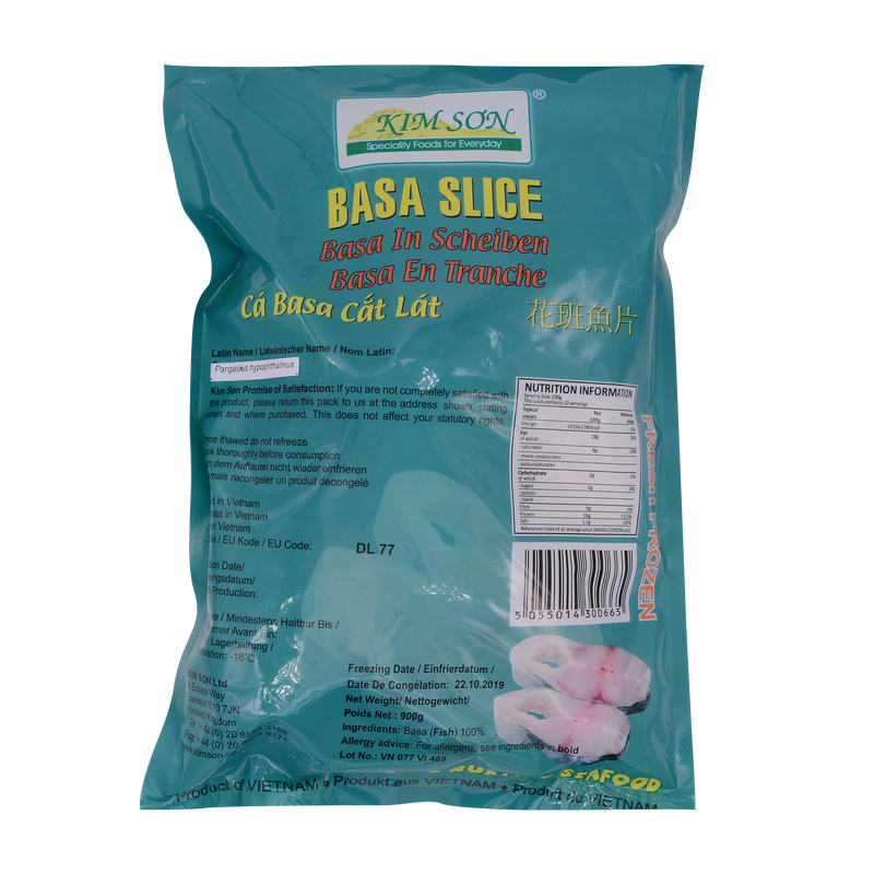 Basa Slice 1kg (Mekong Catfish) (Frozen) - Longdan Online Supermarket