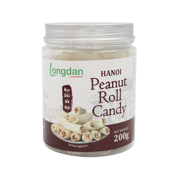 Longdan Hanoi Peanut Roll Candy 200g - Longdan Official