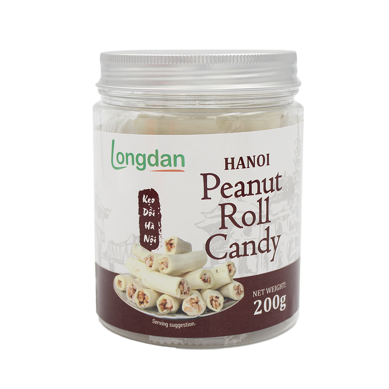 Longdan Hanoi Peanut Roll Candy 200g (Case 25) - Longdan Official