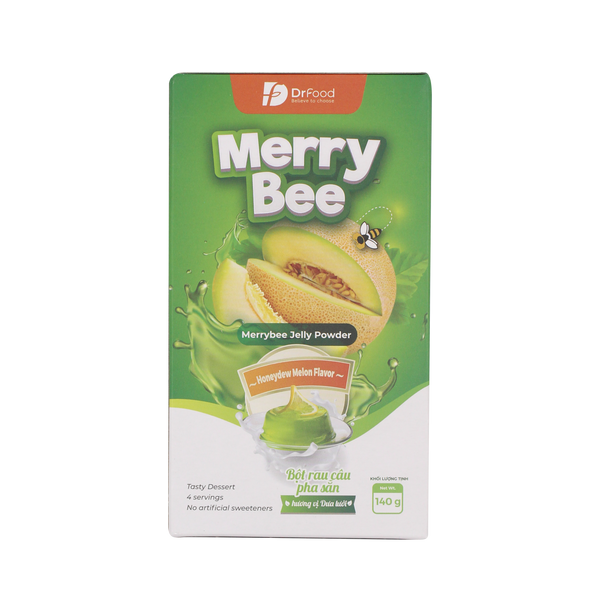 Merrybee Jelly Powder – Honeydew Melon Flavor 140g - Longdan Official Online Store