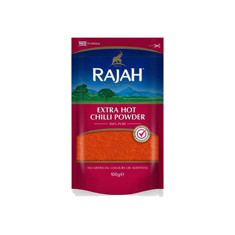 RAJAH Extra Hot Chilli Powder 100g - Longdan Official Online Store